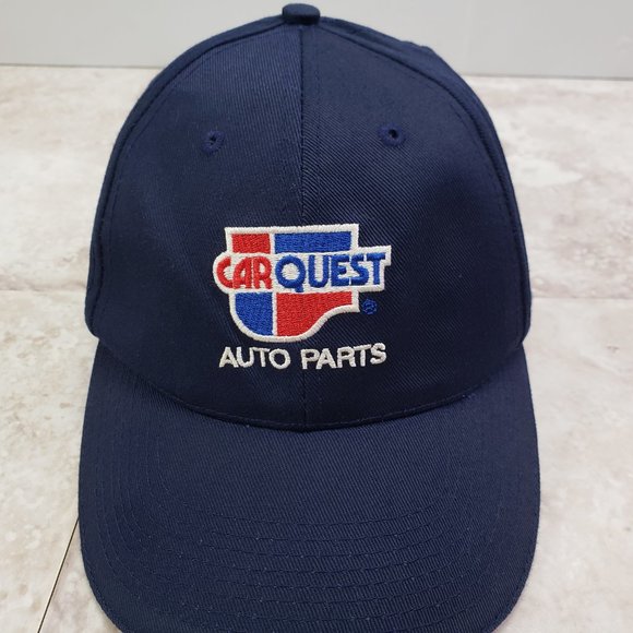 Adjustable Button Top Car Quest Cloth 6 Panel Metal Slide Strapback Ball Cap Hat - Picture 12 of 13